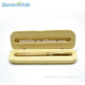 Newest design bamboo pen with a box